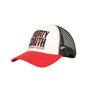 Custom Design White Mesh Trucker <b>Hat</b> With Black Front Panel And Adjustable 6-Panel Casual Cap For Adults New Design Trucker <b>Hats</b> - Product Image 1