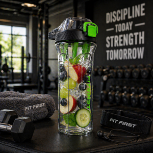 Gym <b>Shaker</b> <b>Bottle</b> for Protein & Smoothies | Durable Plastic <b>Shaker</b> <b>Bottle</b> with Secure Lock Lid & Easy Carry Design - Product Image 1