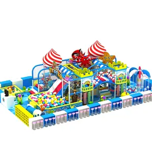 2024 Nuevo diseño Ocean themed Kids Soft play equipment patio interior para Parque de Atracciones