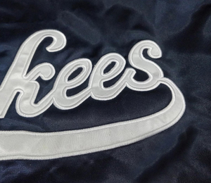 Custom Silk Satin Varsity <b>Jackets</b> Sports Basketball Embroidered College Satin <b>Jacket</b> for Men Custom Sublimation Satin <b>Jacket</b> Men - Product Image 4