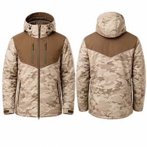 Chaqueta de Camuflaje para Hombre, de Tela Suave, Manga Larga, Impermeable, para Caza en Invierno - Product Image 1