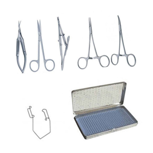 Instruments Altomme : Kit d'instruments manuels de chirurgie oculaire pour l'extraction de la cataracte, haute qualité, en acier inoxydable, pour usage hospitalier - Product Image 3