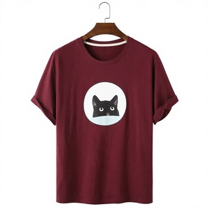 Camisetas de Manga Corta con Cuello Redondo para Hombre, 100% Algodón, Venta al Por Mayor de Fábrica, Ecológicas, Transpirables, Corte Regular, Cómodas - Product Image 1