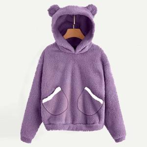 Sudaderas con Capucha para Mujer, 100% Algodón, Ecológicas, Transpirables, Personalizables, Cálidas para Otoño e Invierno, de Manga Larga, Forro Polar - Product Image 5