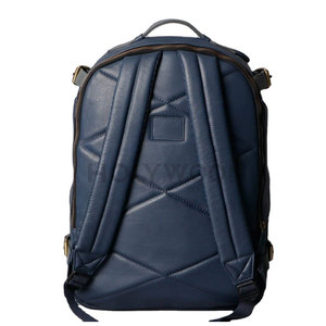 New Unisex Leather <b>Backpack</b> Polyester Zipper Lightweight Waterproof Spacious Storage for Business Travel Office Use Daily Carry - Product Image 2