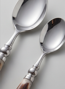<b>Vintage</b> Flatware Set With Wooden Handles High Mirror Polish Dishwasher Safe Stainless Steel <b>Cutlery</b> For Wedding Table Settings - Product Image 2