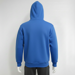 เสื้อฮู้ดดี้ผู้ชายผ้าฝ้ายแท้ 100% บริการ OEM ผลิตตามสั่ง ระบายอากาศได้ดี ไซส์ใหญ่พิเศษ เสื้อฮู้ดดี้ผ้าฟลีซสำหรับฤดูหนาว มีจำหน่าย - Product Image 4