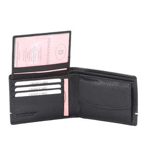 Cartera de Cuero Genuino Premium para Hombre, Estilo Vintage, Corta, con Protección RFID, Minimalista, Cierre Abierto, Forro de Poliéster, Multifuncional, Venta al Por Mayor - Product Image 4