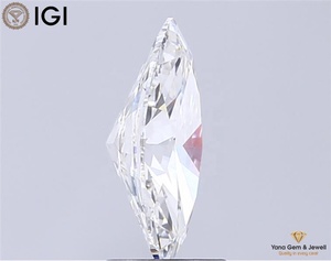 Diamant de laboratoire CVD de qualité supérieure, couleur F, clarté VVS1, taille marquise, 2,00 carats, avec certificat IGI, pièce maîtresse parfaite - Product Image 5