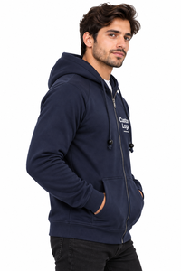 Sudaderas con Capucha de Invierno para Hombre, de Primera Calidad, Color Sólido, Mezcla de Poliéster/Algodón, Transpirables, 180g, Impresión Personalizada, Corte Regular - Product Image 3