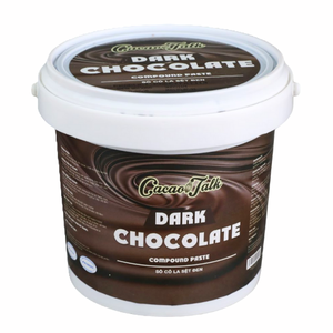 Bulk Selling <b>Direct</b> Manufacture Dark Compound Chocolate Liquid Paste Cocoa 1KG HALAL OEM/ODM <b>Bakery</b> Using Biscuits Cookies Hot - Product Image 1