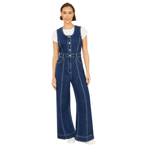 Mono vaquero para mujer, ropa de moda, fabricante mayorista OEM ODM - Product Image 2