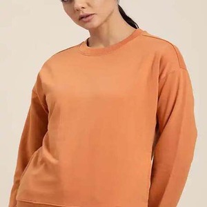 Streetwear women sweatshirt trendy oversized pullover fleece long sleeve top for fashion casual outfits relaxed fit winter wear - Product Image 3