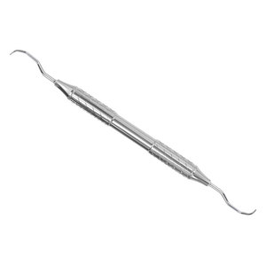 Curette dentaire rigide Gracey 13-14 en acier inoxydable à double extrémité, instrument parodontal, curette distale pour dents postérieures, détartreur d'hygiène dentaire - Product Image 4
