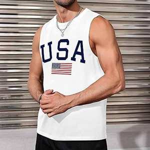 Débardeur de sport pour homme, couleur unie, respirant, sans manches, débardeur de gym plus confortable pour homme - Product Image 6