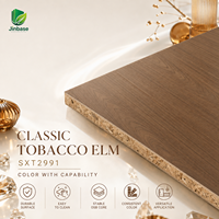 Panneau décoratif moderne Jinbase en OSB mélaminé 18 mm, style classique tabac et olivier, 1220x2440mm, classe E0, pour armoire
