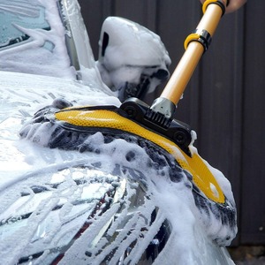 [3S] ACEPEED Gapless <b>Car</b> Wash Brush Two Piece Set Main Brush Plus Additional <b>Mop</b> Head Included Package - Product Image 5