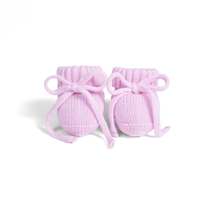 Zapatitos de Bebé Personalizables en Color, 100% Algodón Tejido, Casuales, de Invierno, Ecológicos, de Color Sólido, Grosor Estándar, para Recién Nacidos - Product Image 3
