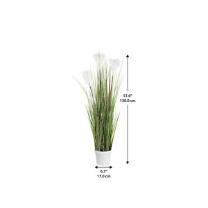 51 \ "Home Decor Seagrass Faux Plante Verdure Plante Artificielle Décor - Product Image 3
