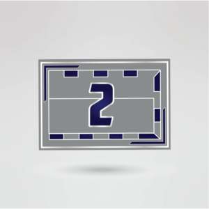 Ceinture de championnat de lutte personnalisée à quatre côtés en laiton et zinc avec plaque centrale dorée, sangle marine et gravure personnalisée - Product Image 5