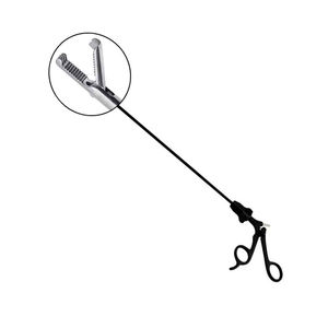 Pinza Laparoscópica Profesional de Acero Inoxidable Cobra, Dentada, 5 mm x 45 cm, Juego de Instrumentos para Cirugía Mínimamente Invasiva - Product Image 4