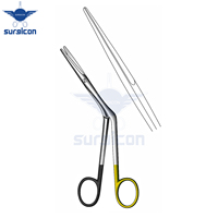 Heymann Scissors 18 cm / 7 Inch Standard One Blade Serrated Super Cut TC Surgical Medical Precision Scissors Instrument
