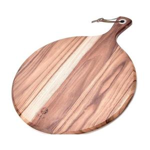 Planche à découper rectangulaire en résine avec poignée et trou de suspension, durable, en bois naturel, épaisseur 1,5 cm, compatible lave-vaisselle - Product Image 5