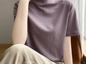 T-shirt en coton imprimé personnalisé en gros pour femmes, design DIY personnalisé, mode décontractée, été - Product Image 6