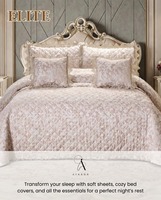 AYAANA Juego de 5 piezas de colchoneta plegable de algodón/lino de lujo para novias, duradero para todas las estaciones, 2.0m, patrón sólido, tipo sábana de grado A