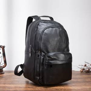 กระเป๋าเป้หนังแท้สไตล์วินเทจ กันน้ำ ป้องกันการโจรกรรม ใส่แล็ปท็อปได้ รุ่น LBP-0330 - Product Image 4