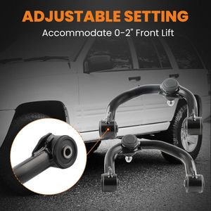 2004-2022 for Ford F 150 F150 2WD 4WD 0\" 2\" Lift Upper Control Arms Front Pair - Product Image 5