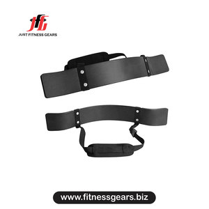 JUST FITNESS GEARS Cinturón Ajustable Rojo para Ejercicios de Brazos, Entrenamiento en Gimnasio, Ajuste Universal, Material de Nailon - Product Image 6
