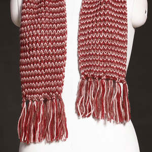 Anti-Fray Unisex Knitted Scarf - High-Strength Soft Winter <b>Wrap</b> - Custom Logo Ribbed Knit Durable <b>Neck</b> Wear - Product Image 3