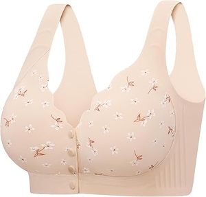 สปอร์ตบราคุณภาพพรีเมียม ระบายอากาศได้ดีเยี่ยม ใส่สบายพิเศษ สำหรับผู้หญิงไซส์ใหญ่ พร้อมโลโก้ด้านหน้า เหมาะสำหรับวิ่ง ออกกำลังกาย แห้งเร็ว สำหรับผู้ใหญ่ - Product Image 1