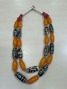 Collier en résine fait main, motif personnalisé, peint à la main, bijoux d'art populaire traditionnel, accessoire de mode féminin, Inde Arif - Product Image 6