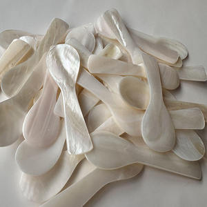 Wholesale Luxury Mother Of Pearl <b>Spoon</b> Modern High Quality for Caviar Jam Honey or Gourmet Food Handmade Cutlery Set - Product Image 6