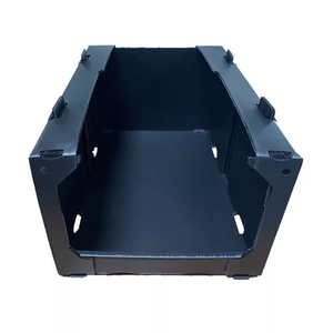 Bac de picking d'entrepôt en PP ondulé blanc empilable et durable, certifié ISO 9001, avec service de découpe par moulage par injection - Product Image 5