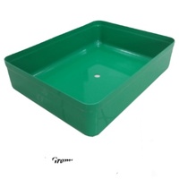 Hdpe Plastic Krat Blauwe Kleur Stapelbare Iso-9001 Van Voedingskwaliteit: 2015 Gecertificeerde Fabriek Directe Groothandelsprijs Beste Kwaliteit