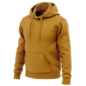 Vente en gros Pull-over ample à capuche personnalisé pour hommes Sweat-shirt décontracté à manches longues de couleur unie avec grande capuche pour l'hiver - Product Image 2