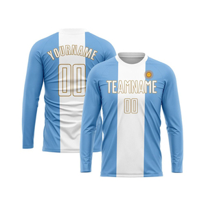 เสื้อฟุตบอลขายส่ง แขนสั้น แห้งเร็ว ชุดทีม OEM ODM เสื้อผ้าสั่งทำพิเศษ - Product Image 1