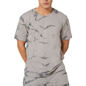 Ensemble short et t-shirt pour homme, streetwear imprimé éco-responsable de haute qualité, logo 3D, 100% coton biologique, respirant, ensembles de t-shirts d'été - Product Image 3