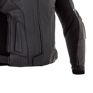 Blouson en cuir pour homme style motard moderne, qualité supérieure, vêtements de moto, nouvelle collection 2026, personnalisation de marque disponible - Product Image 4