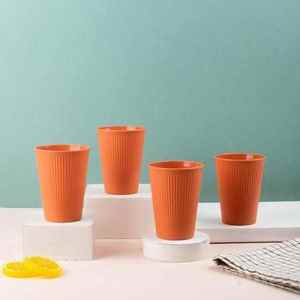 Copa de Vino de Terracota Hecha a Mano con Diseño Nuevo, Capacidad de 350-450 ml, Acabado Brillante, Accesorios de Bar Ecológicos de Lujo - Product Image 5