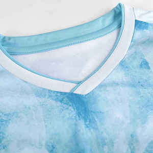 Ensemble de maillots de football pour hommes, vêtements d'équipe de football respirants, vente en gros - Product Image 5
