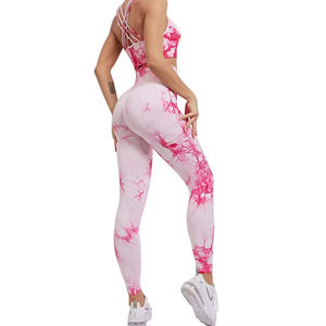 Conjunto Deportivo de Invierno para Mujer, Talla Grande, Diseño de Primera Calidad, Top Deportivo Corto de Lona y Leggings, Suave, Sin Costuras, Transpirable - Product Image 5