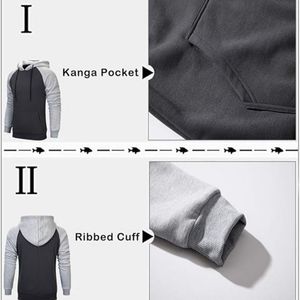 Sudaderas con Capucha para Hombre con Logotipo Personalizado al por Mayor, Sudaderas de Algodón Extra Grandes OEM, Proveedor de Sudaderas de Estilo Urbano de Alta Calidad - Product Image 4