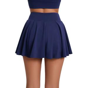 Falda Deportiva Corta Personalizada para Mujer, con Bolsillos, Transpirable, con Logotipo Personalizado, para Tenis y Fitness - Product Image 3
