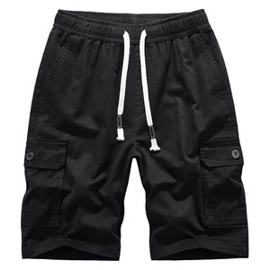 Premium Cotton <b>Cargo</b> <b>Shorts</b> <b>Lightweight</b> Drawstring Multi Pocket Casual <b>Shorts</b> For Hiking Travel Outdoor Summer Wear Men & Women - Product Image 1