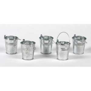 Cubos Galvanizados de Calidad Premium para Macetas de Jardín, Contenedores Metálicos para Flores con Asa, Venta al por Mayor, Precio Bajo - Product Image 6