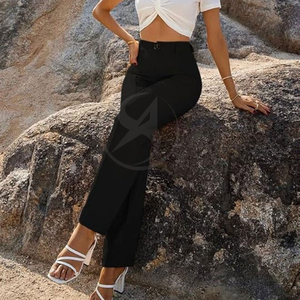 Latest Design Comfortable Women Breathable Color Loose Fit Jogging <b>Trousers</b> For Sale In Cheap Rates Women <b>Trousers</b> - Product Image 6